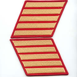 5th Enlisted Service Stripes Blues